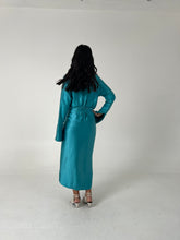 Tiffany Blue Silk Caftan