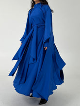 Blue Silk Caftan