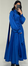 Blue Silk Caftan