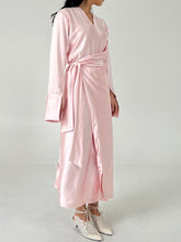Rose Silk Caftan