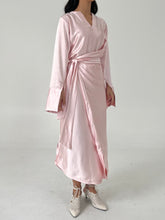 Rose Silk Caftan