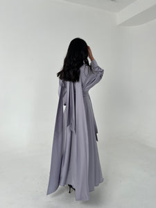 Lavender Silk Caftan