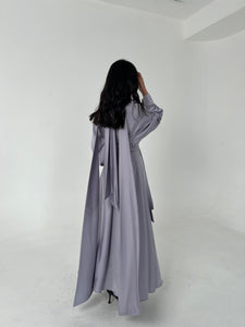 Lavender Silk Caftan