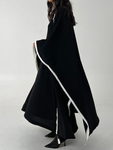 Black Bisht Set