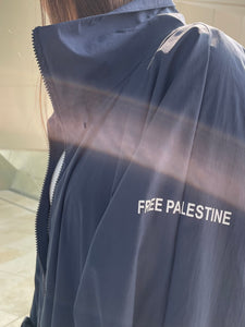 FREE PALESTINE -  NAVY JACKET