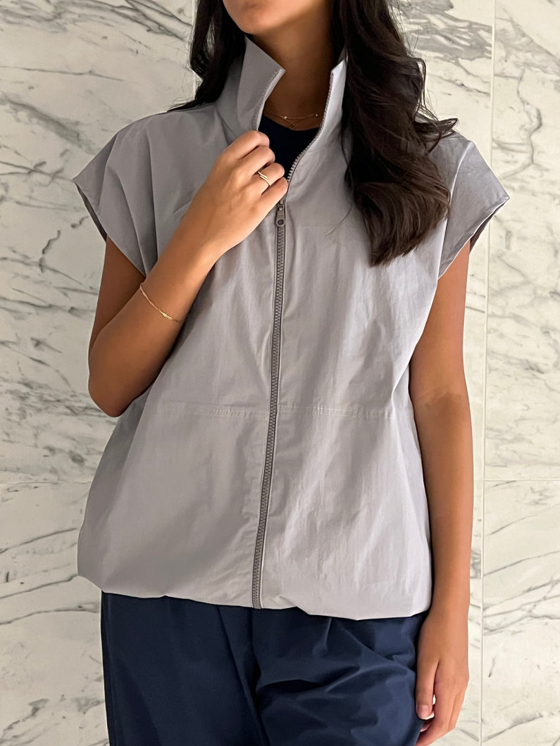 GREY VEST