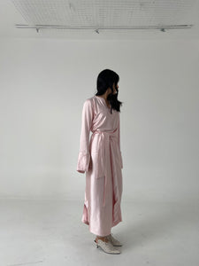 Rose Silk Caftan