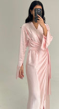 Rose Silk Caftan