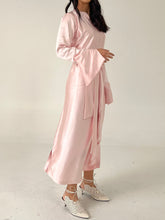 Rose Silk Caftan