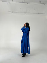 Blue Silk Caftan