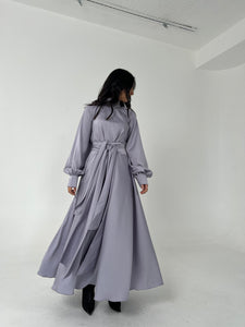 Lavender Silk Caftan