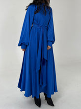 Blue Silk Caftan