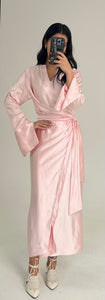 Rose Silk Caftan