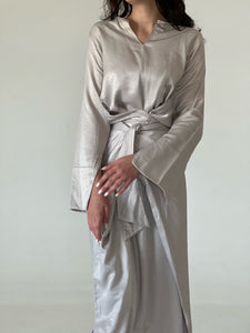 SAND GOLD Silk Caftan