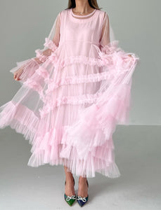 Pink Tutu Caftan