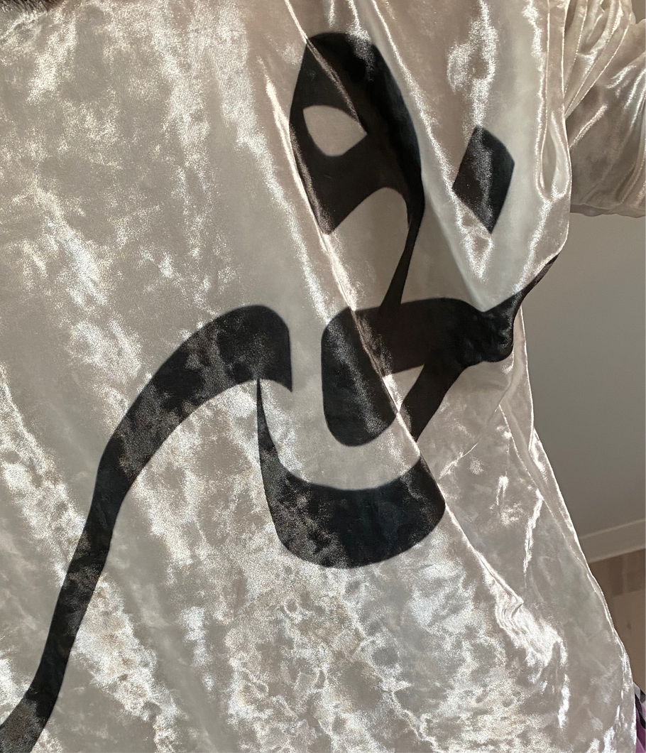 KJ x ROW Empowering Women Offwhite Top