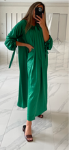 Green Silk Caftan