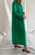 Green Silk Caftan