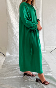 Green Silk Caftan