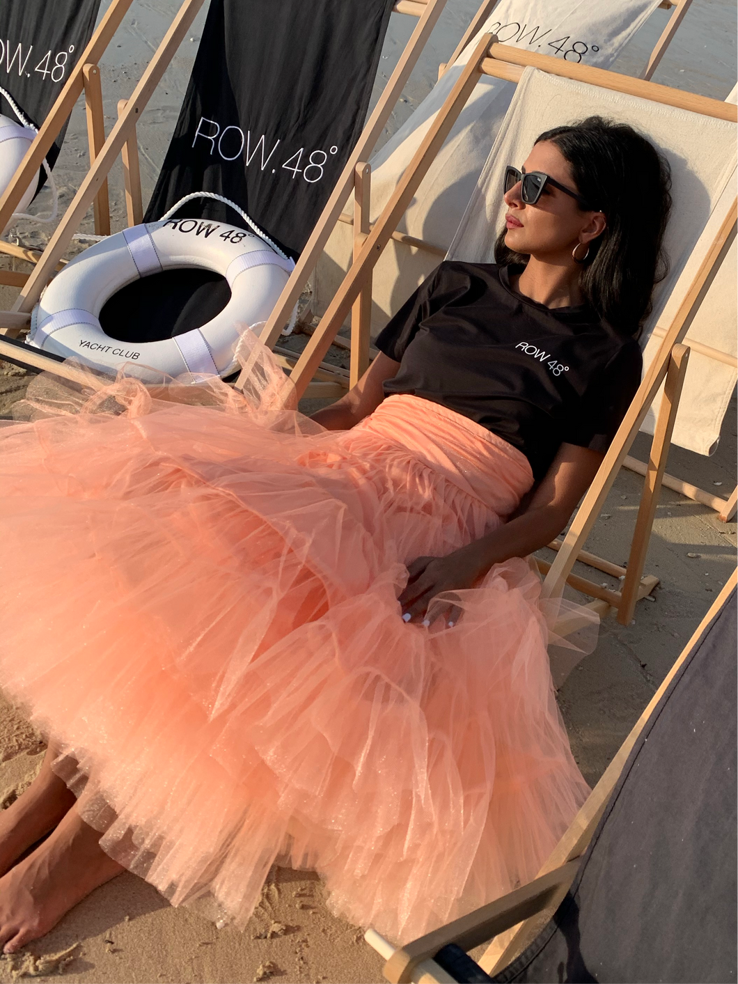 PEACH TUTU SKIRT