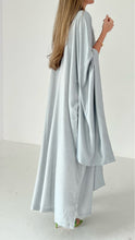 Silver Silk Caftan