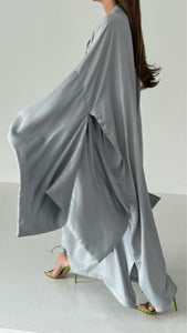 Silver Silk Caftan