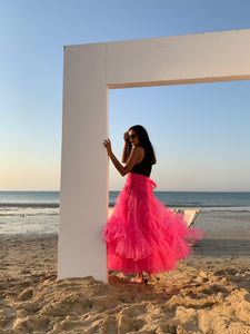 HOT PINK TUTU SKIRT