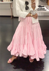 PINK WAVES SKIRT