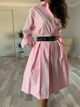 PINK SHORT LOGO SKIRT