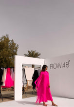 Pink Chiffon Caftan