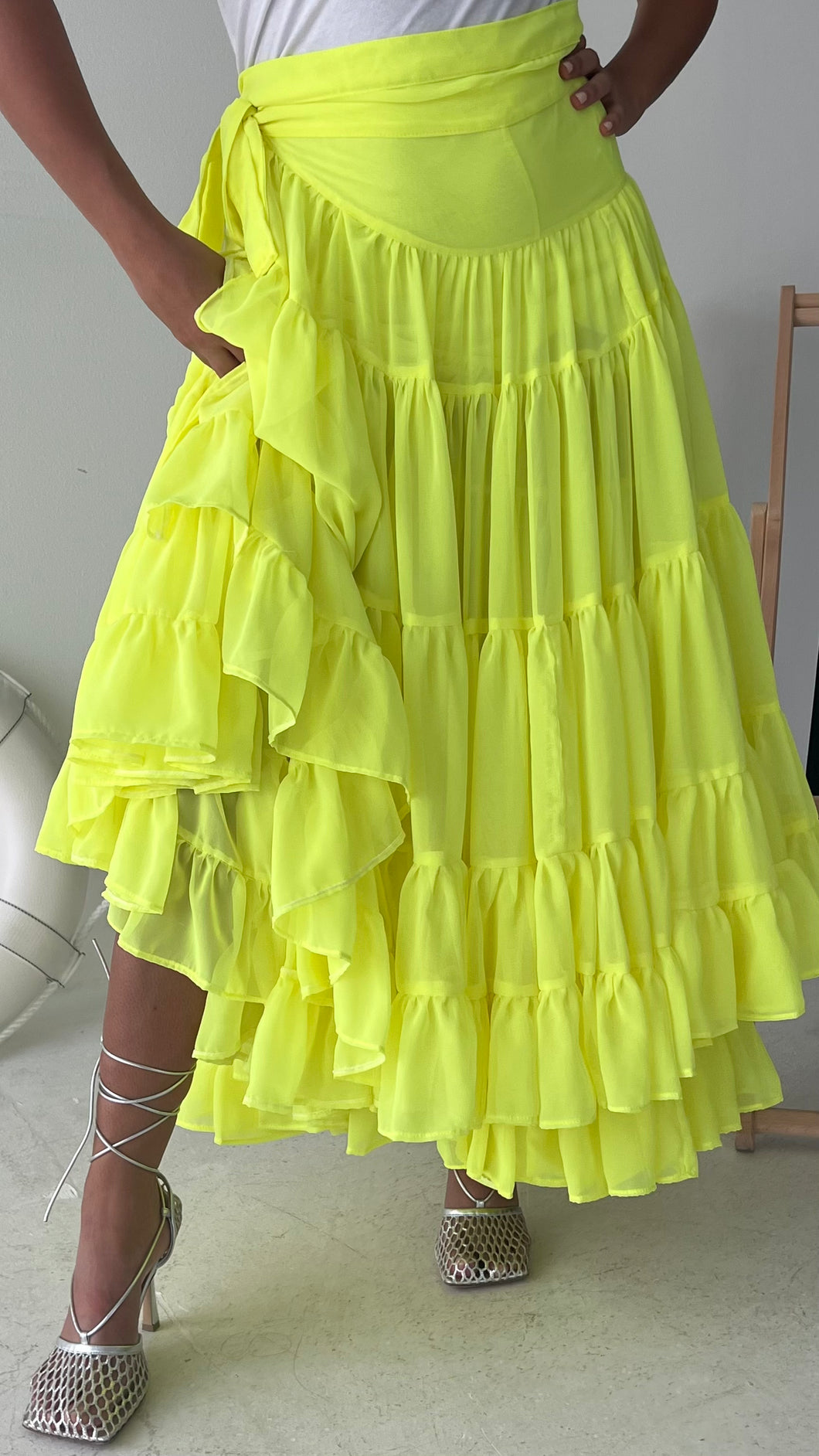 NEON WAVES SKIRT
