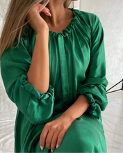 Green Silk Caftan
