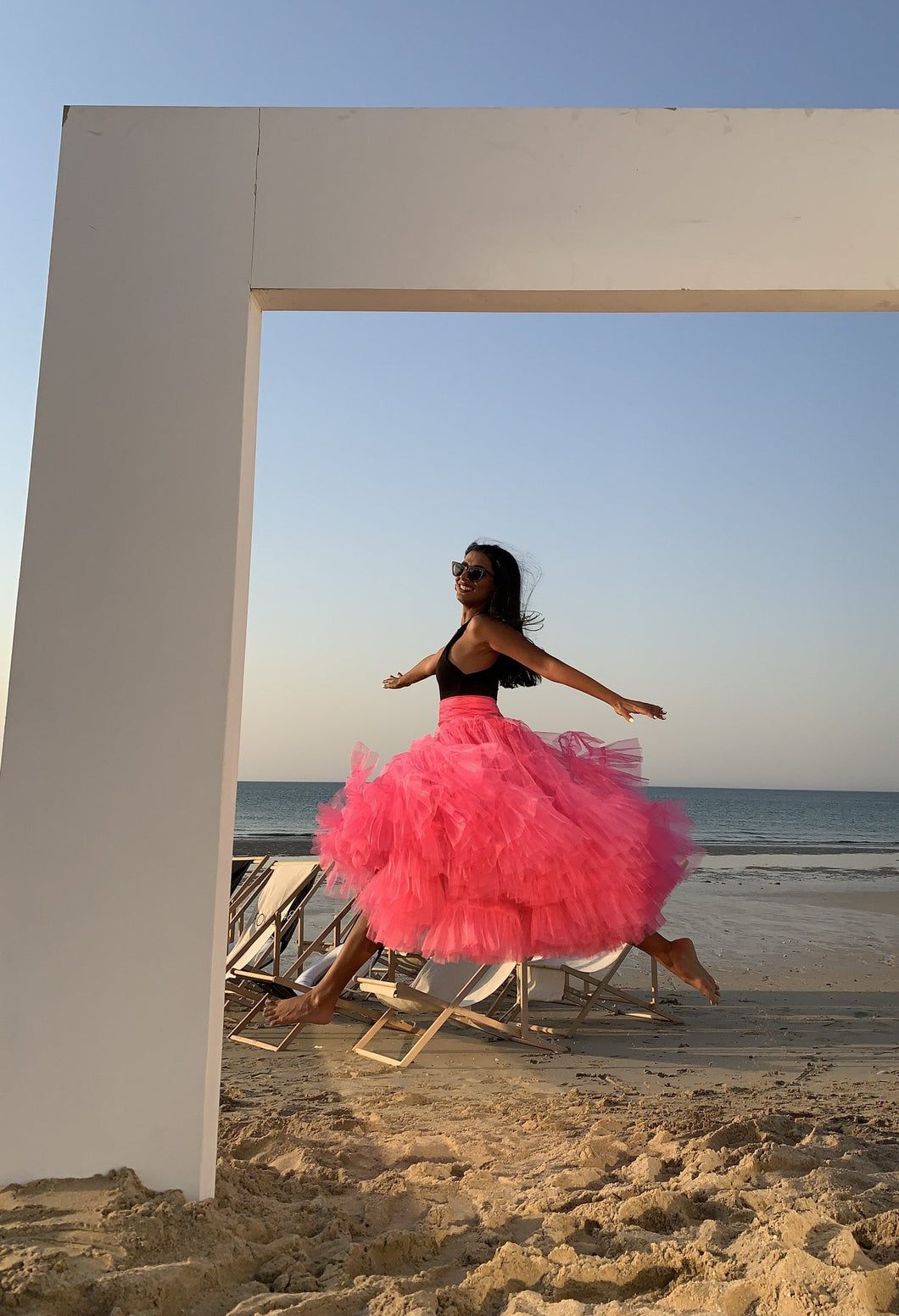 HOT PINK TUTU SKIRT
